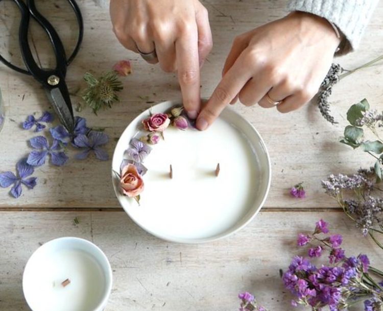 Flower Candles