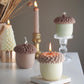 Christmas Pine Cone Candle