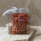 Pillar Rose Candle