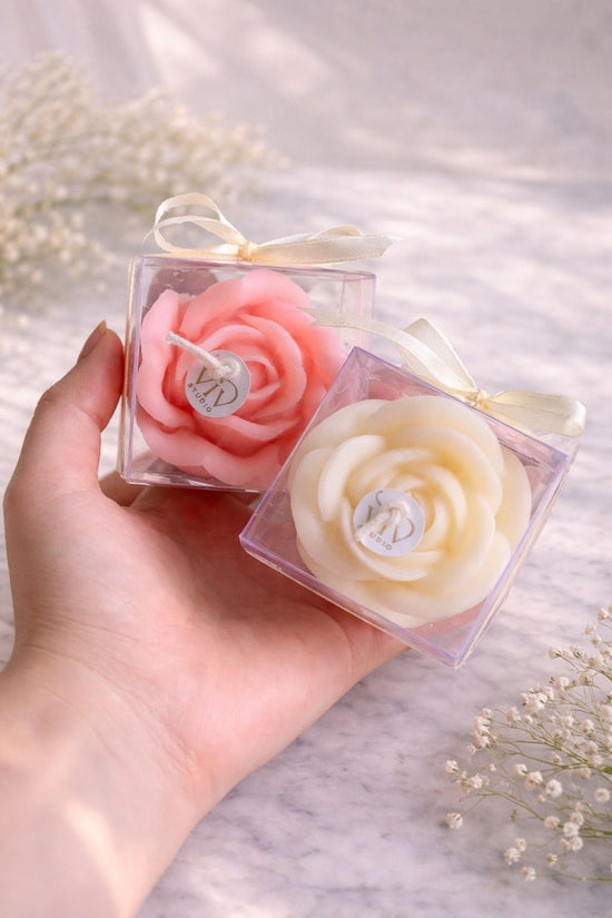Mini Roses Candles