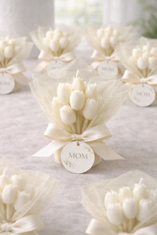 Mini Bouquets de Tulipanes