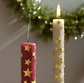 Star of Wishes Taper Pillar Candle