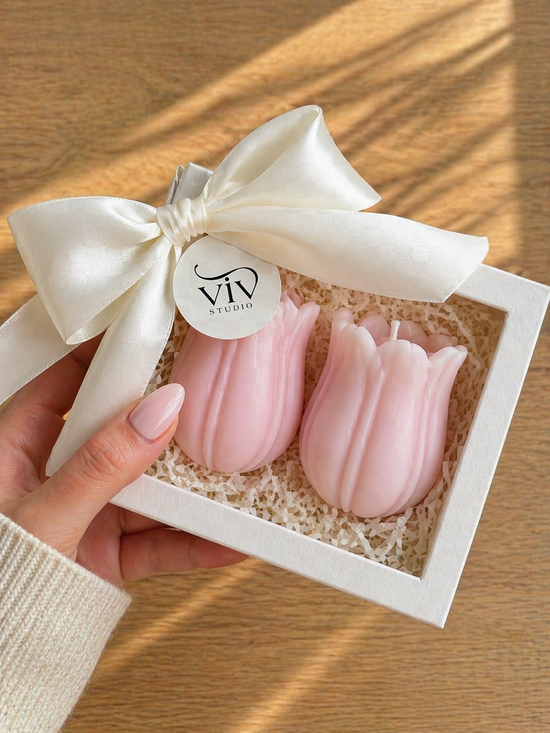 Tulip Candle Box
