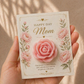 Mini Rose Candle
