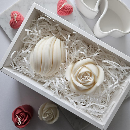 Set 4 de regalo-Swirl- Rosa