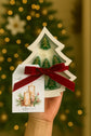 Christmas Tree Candle in Resin Container