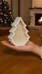 Christmas Tree Candle in Resin Container