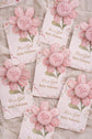 Tin candles con flores