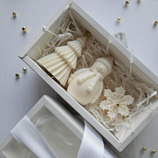 Set 6 Arbol-Muñeco de nieve- Copo