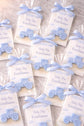 Baby boy tractor candle