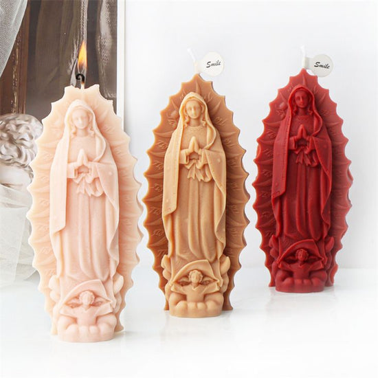 Virgen de Guadalupe Candle