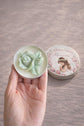 Tin Candles con flores