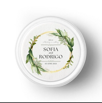 Mini Tin Candles for Weeding