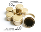 Tin Candle 2 onz para Bodas